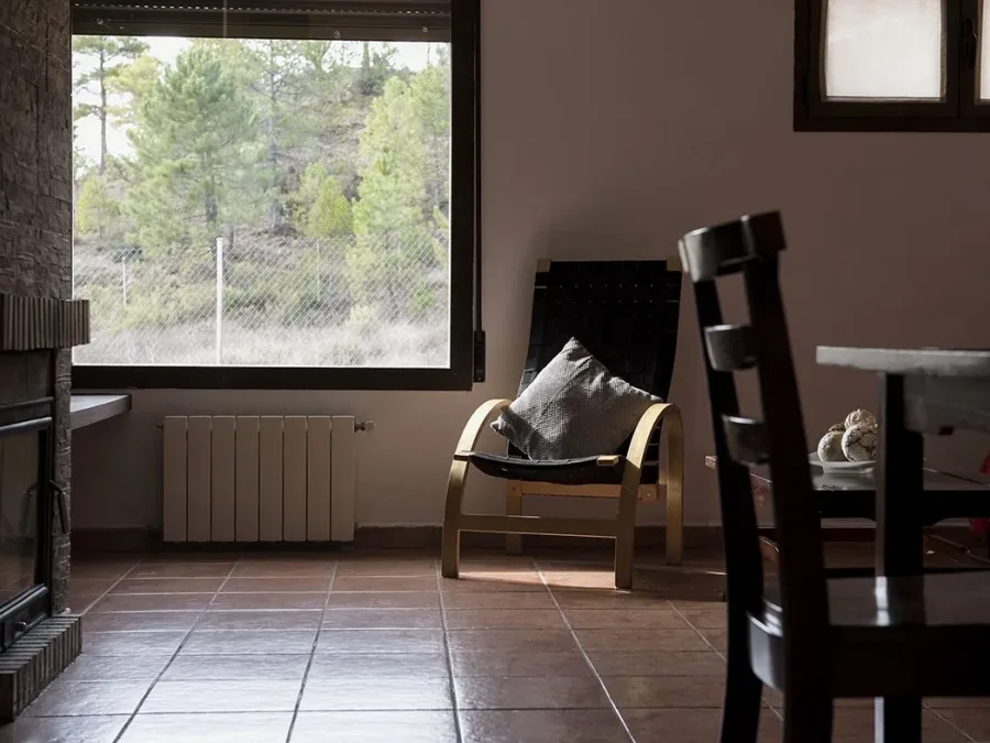 salon con ventana